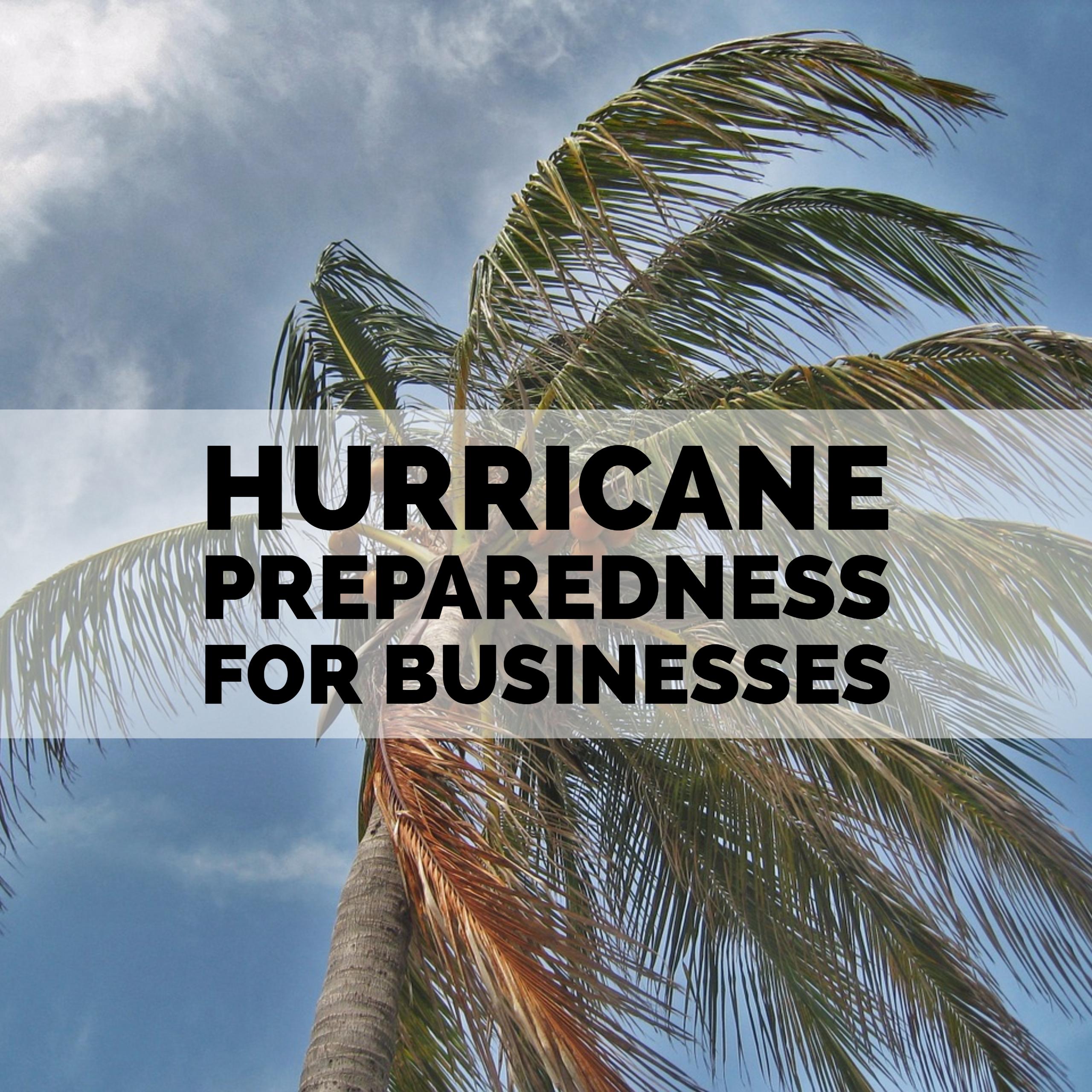 Hurricane Preparedness for Business